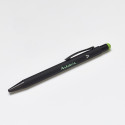 Bolígrafo Andalucía soft negro con puntero para pantalla táctil