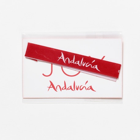 Pulsera Andalucia tela Jacquard